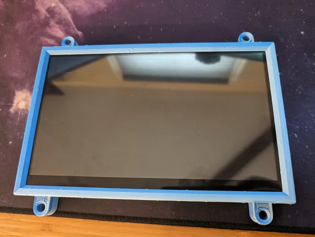 Screen mount for HDMI touchscreen