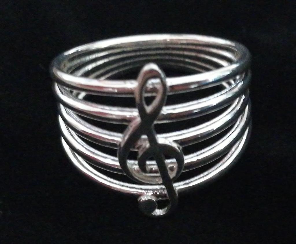 Bague clef de sol