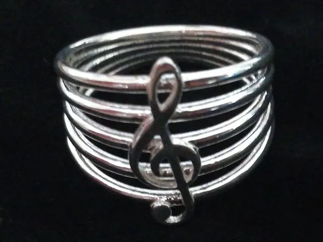 Bague clef de sol