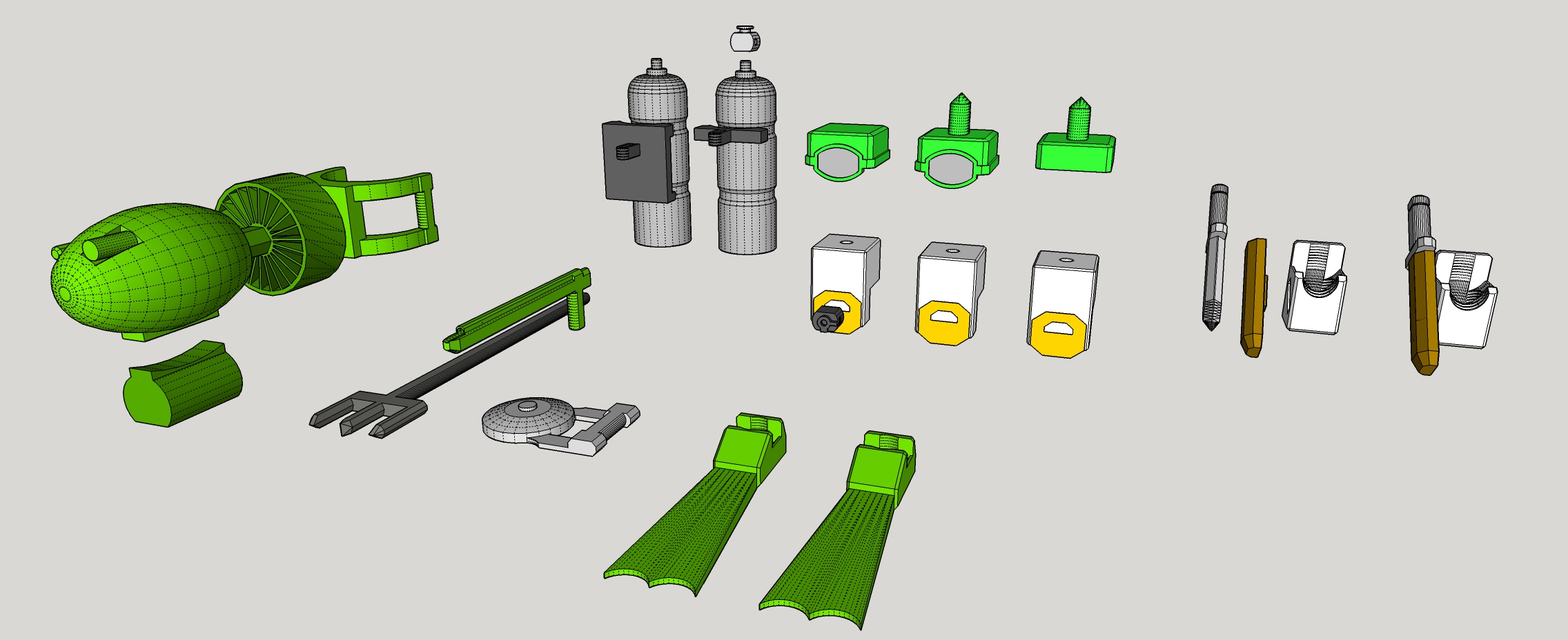 Mini 13: Frog Man Playset