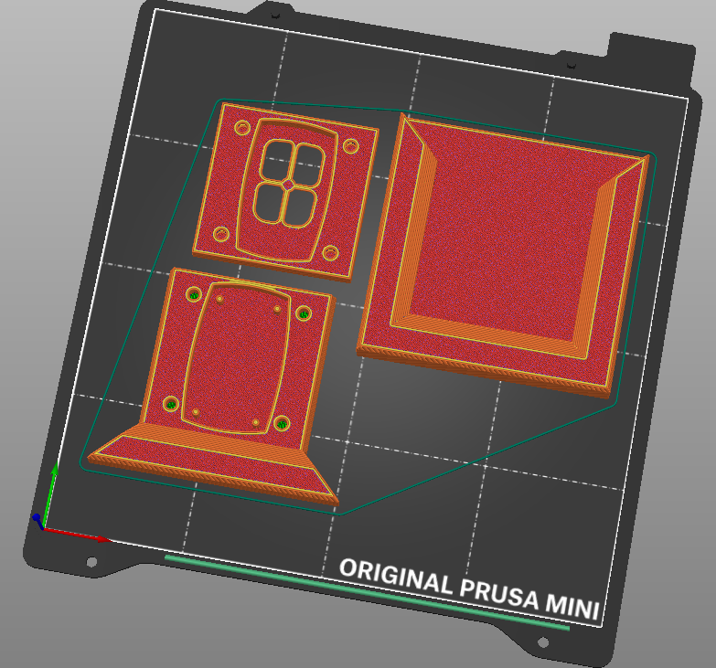 Miniatura 7 do modelo 3D Asfora controller case replacement