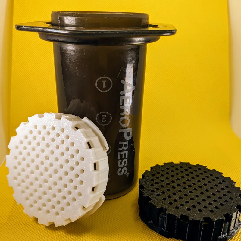 Aeropress Travel Cap, Aeropress CLEAR, Aeropress Go, Coffee Storage Cap,  Aeropress Coffee Storage, Aeropress Accessories, 3D Print 