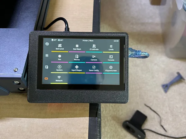 Neptune 3 Pro/Plus/Max BTT TFT50 and Raspberry Pi 4 Mount