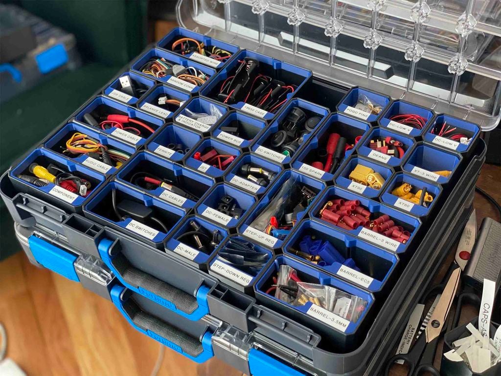 Sortimo 1x2 Label Collar by FlyBy Tom | Download free STL model ...