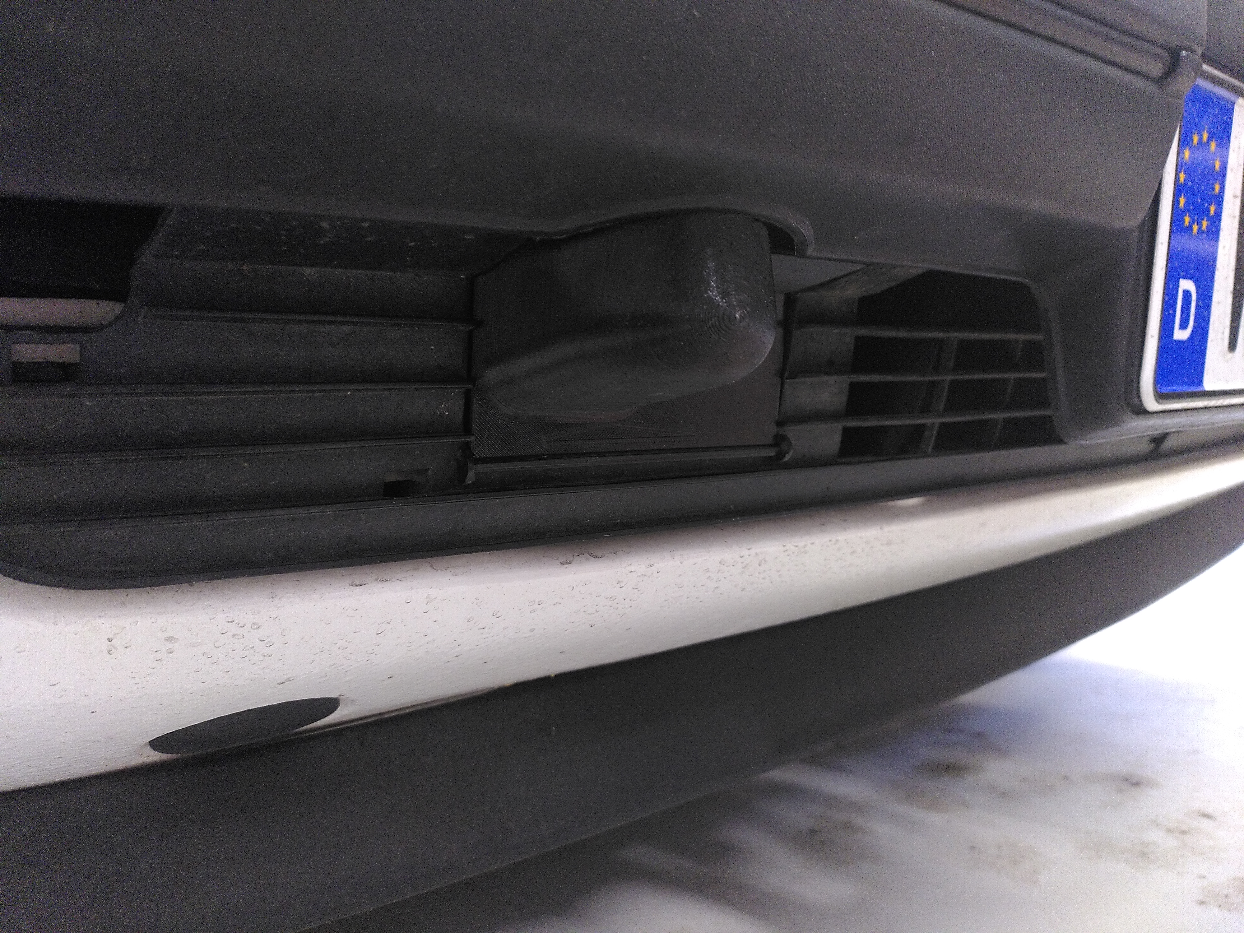 191853696 Tow hook cover front Golf 2 VW
