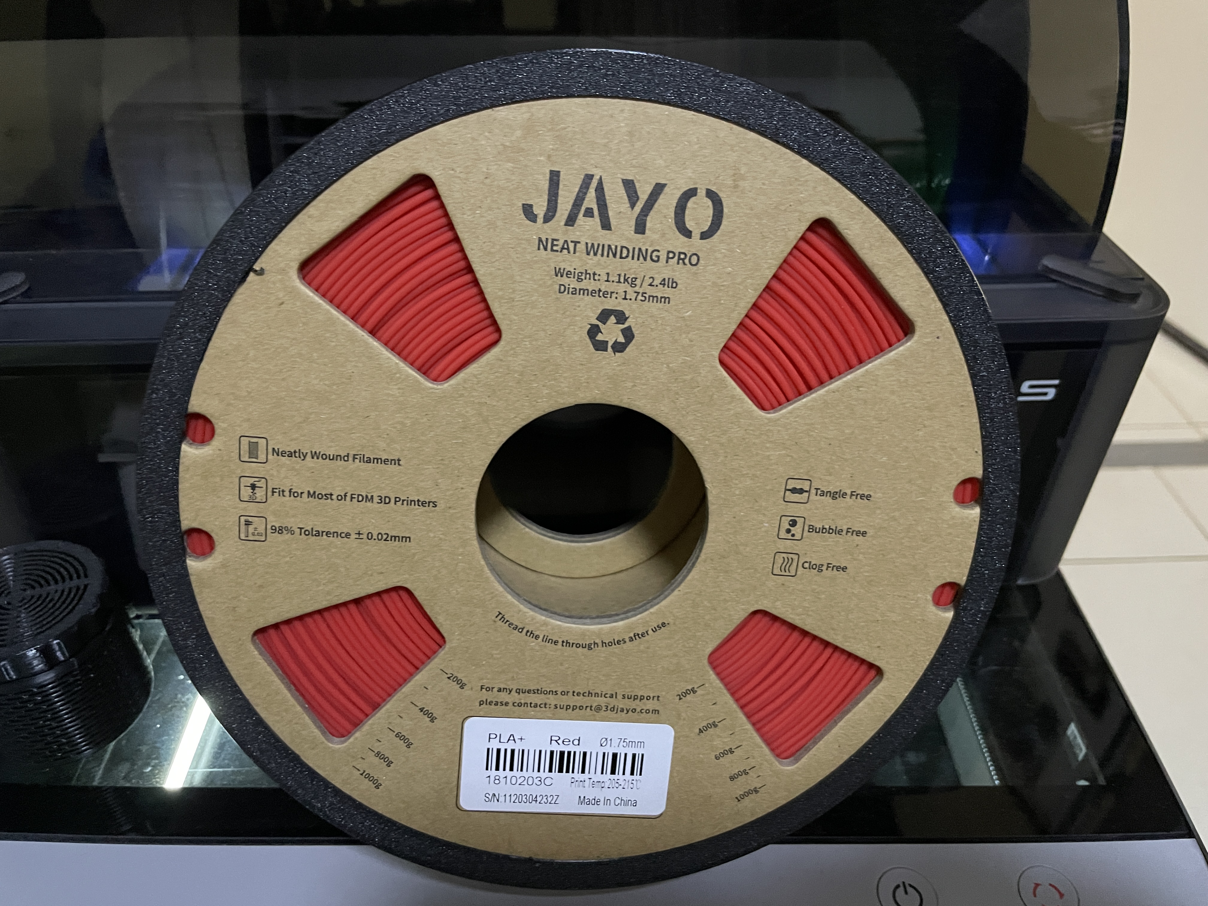 Jayo Cardboard Spool Adapter for AMS