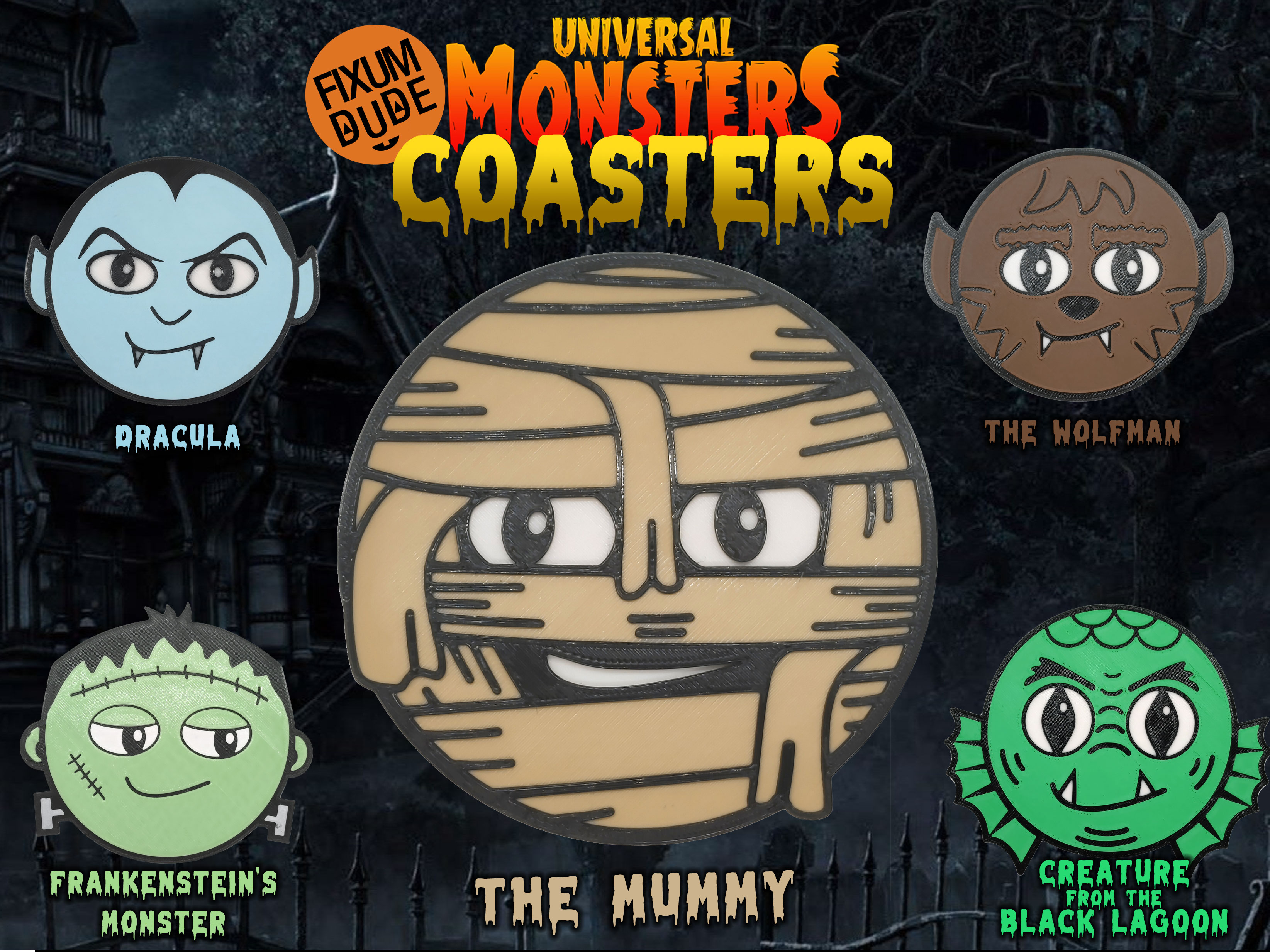 Monster Coasters - Mummy