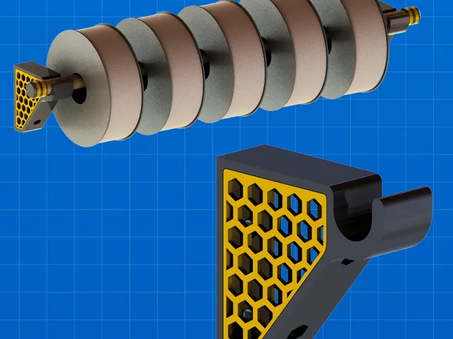 Wall-mounted Rod Holder