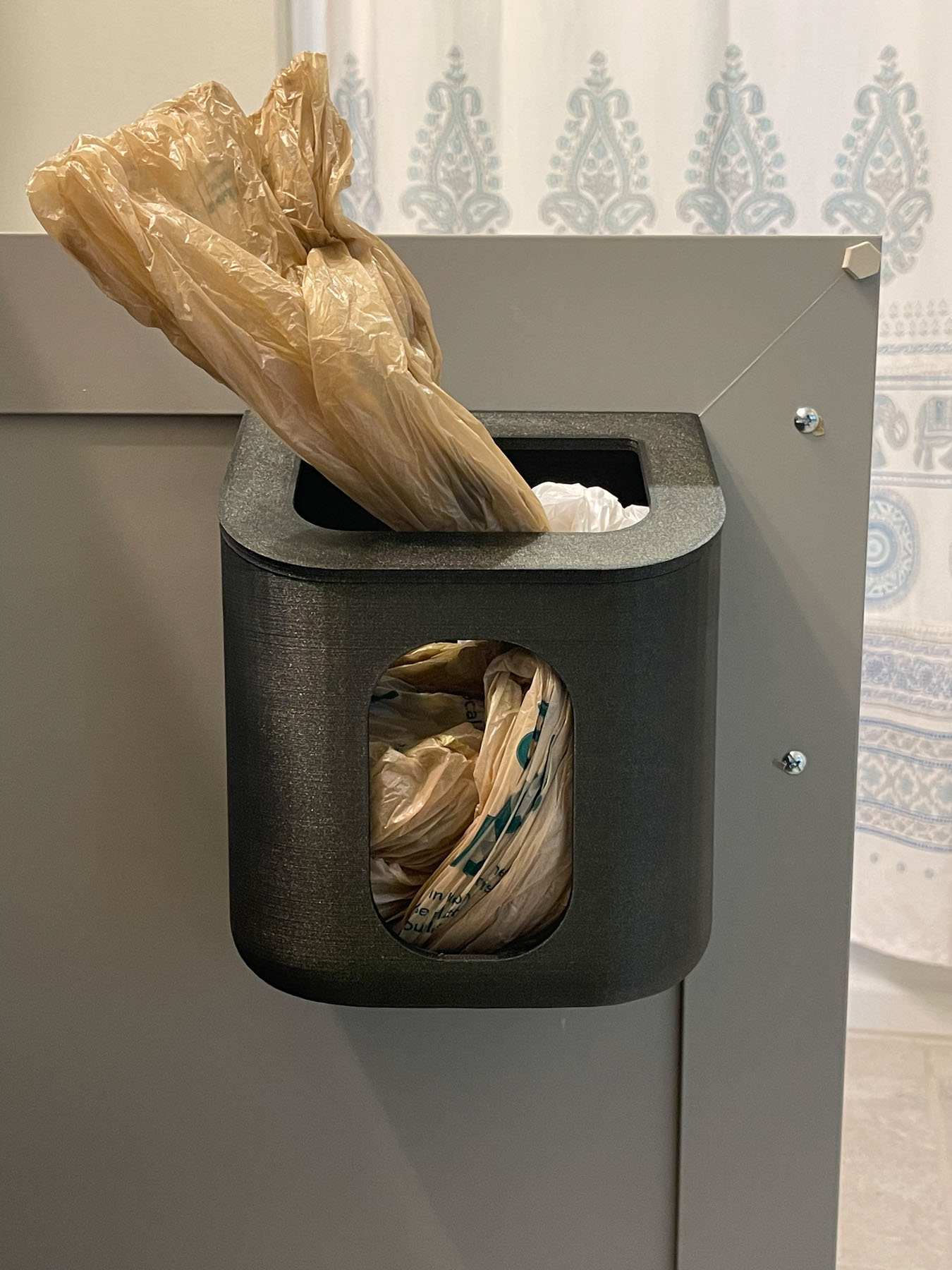 Plastic Bag Dispenser by 3D Printing Builds Download free STL model