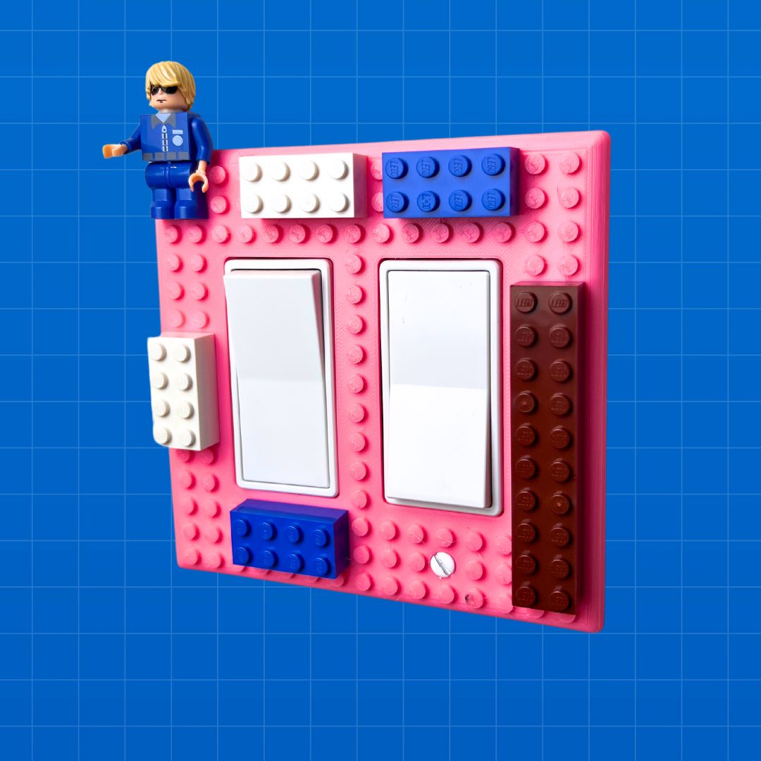 Lego light switch sales plate