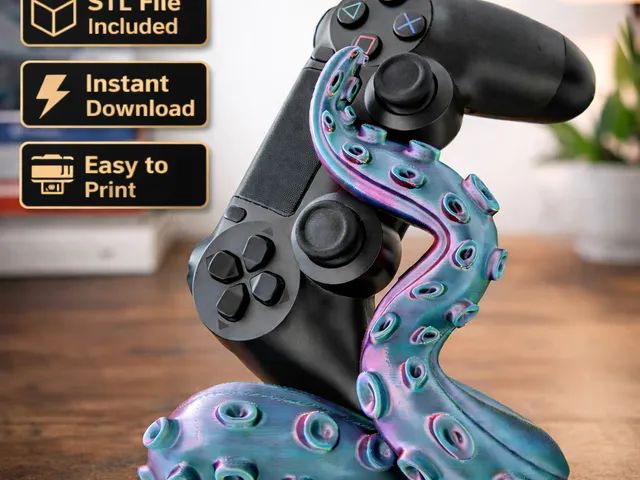 stylized tentacle 3d model