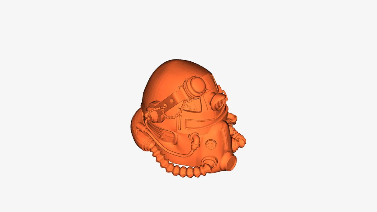 Fallout 76 T-51 Helmet by Jace1969 | Download free STL model Fallout 76 T-51 Helmet by Jace1969 | Download free STL model