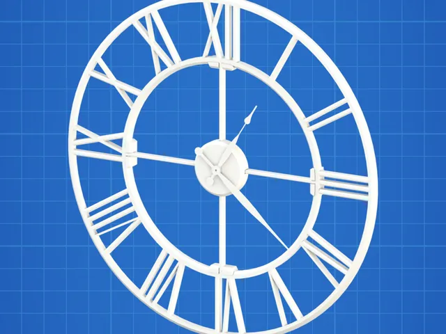 Oversized Wall Clock – Roman Numbers