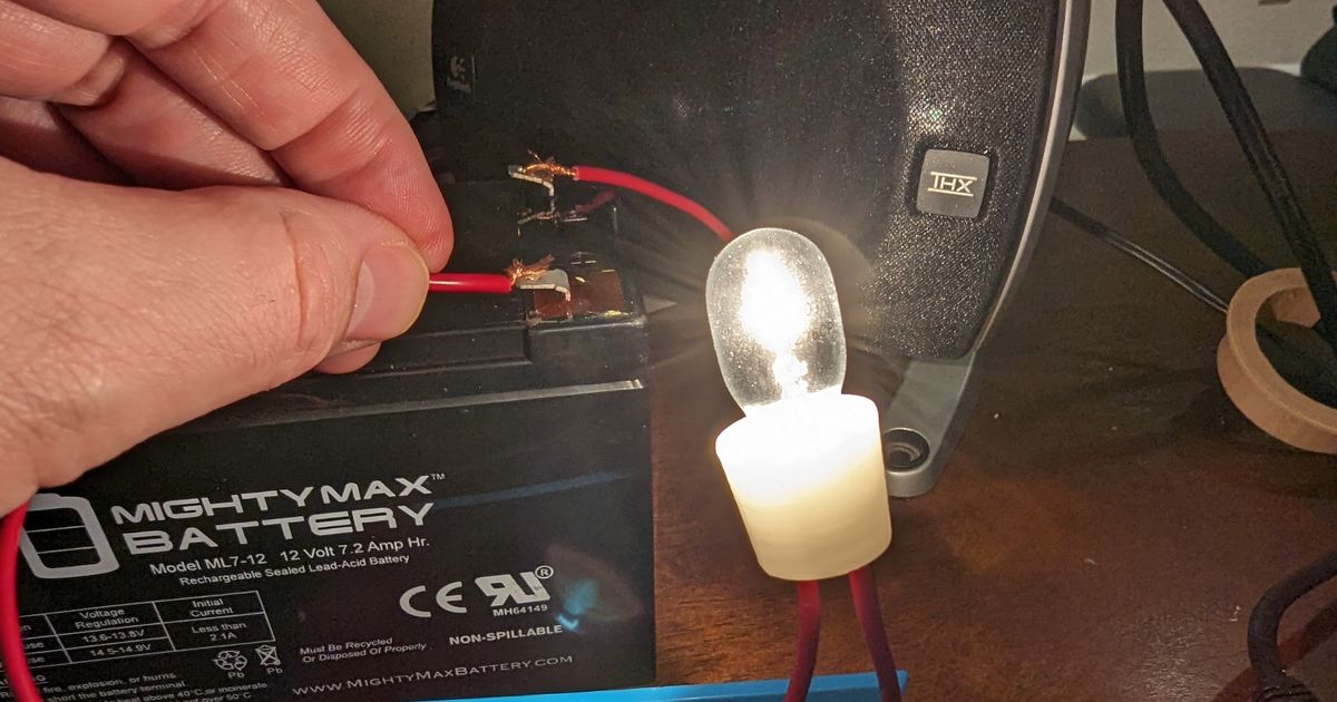 Replacement 12v bulb housing 906 bulb type by EDGeProjects Download