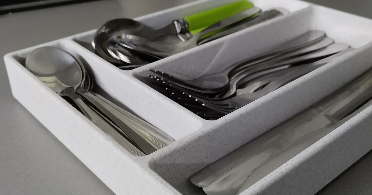 Cutlery tray by Fil250 Download free STL model