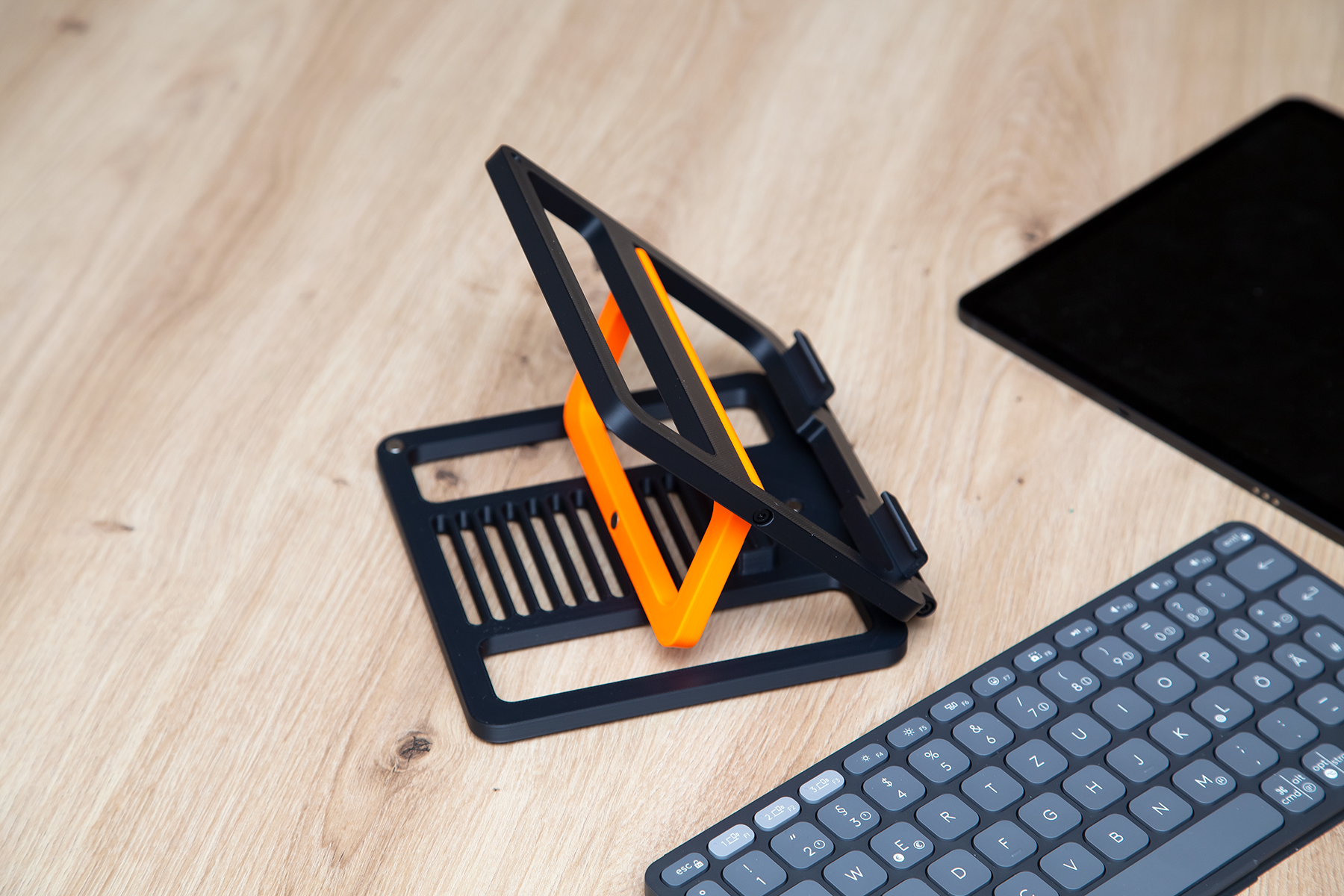 Pro-Grade Tablet & Phone Stand (Ultra-Compact • Rock-Solid • 17 Angles)