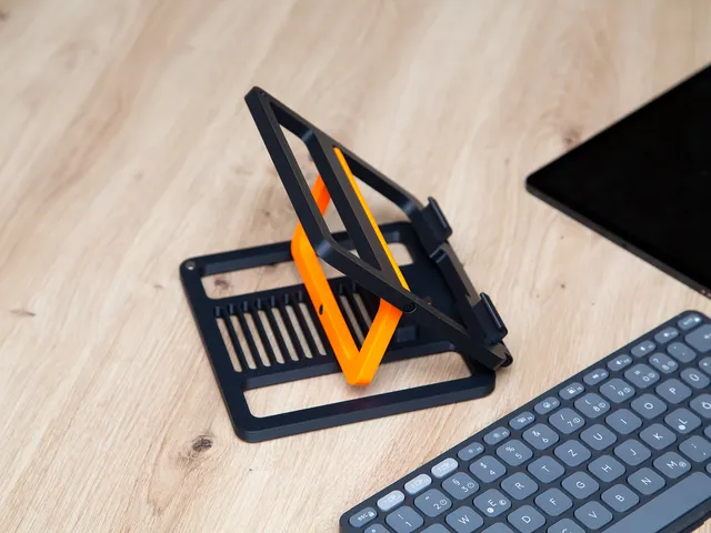 Pro-Grade Tablet & Phone Stand (Ultra-Compact • Rock-Solid • 17 Angles)