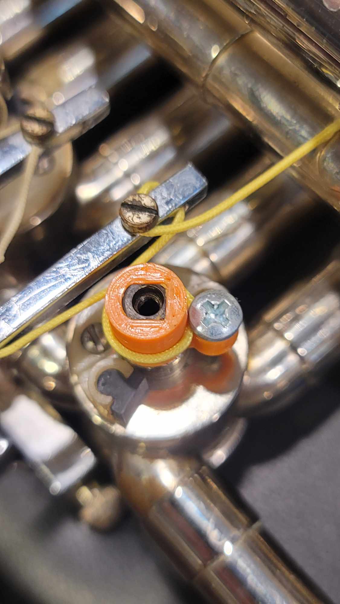 Olds and Son French Horn Rotor Stop Arms by JP Woods and Prints