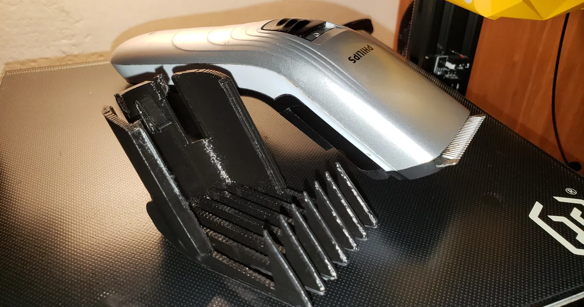 Comb for Phillips QC5115 hair clipper by CHARLY UY | Download free STL model | Printables.com