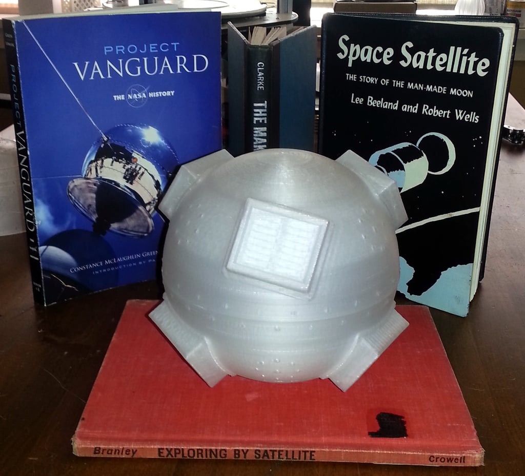 Vanguard 1 Satellite by audin Download free STL model