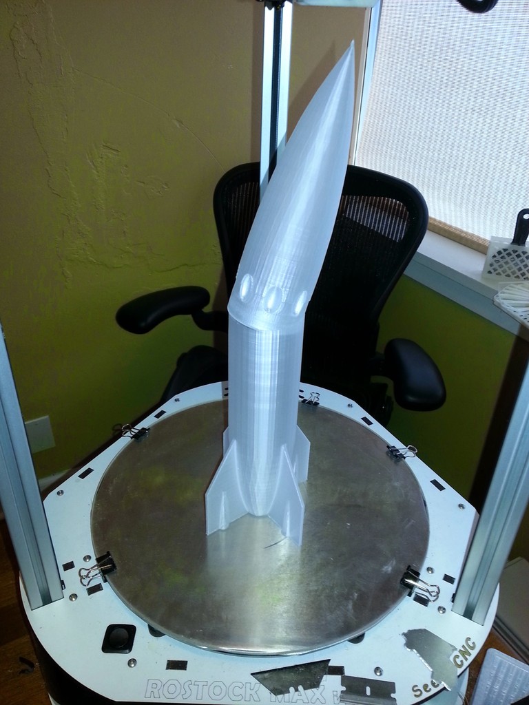 Miniatura 3 do modelo 3D Candy filled rocket