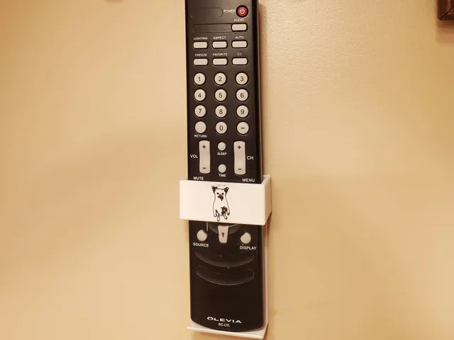 YARH - Yet Another Remote Holder (Wall Mounted)