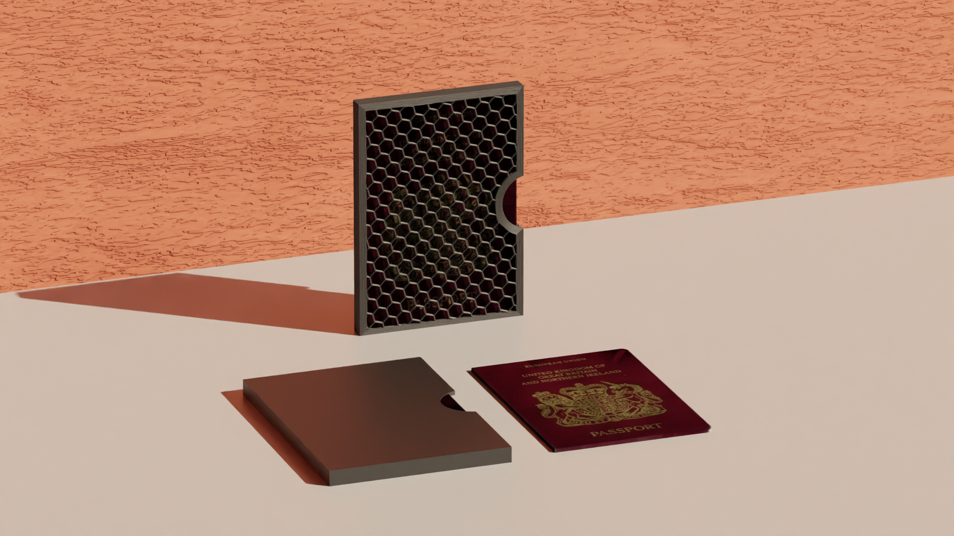 Minimalist Passport Book Cover/Case - Travel Essentials