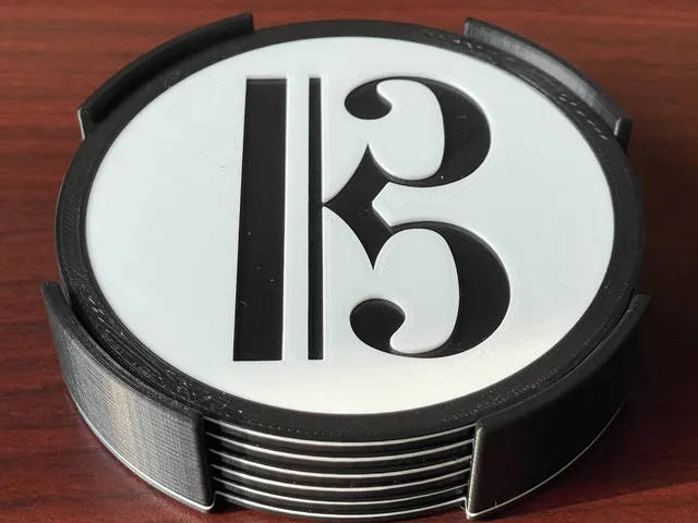 Musical Clef Symbol Coasters