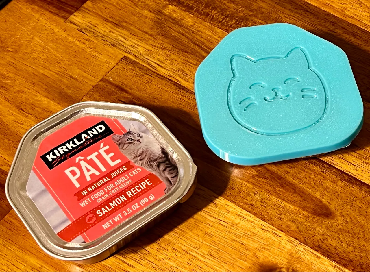 Kirkland Pate Cat Food Lid Cover by Steve Download free STL