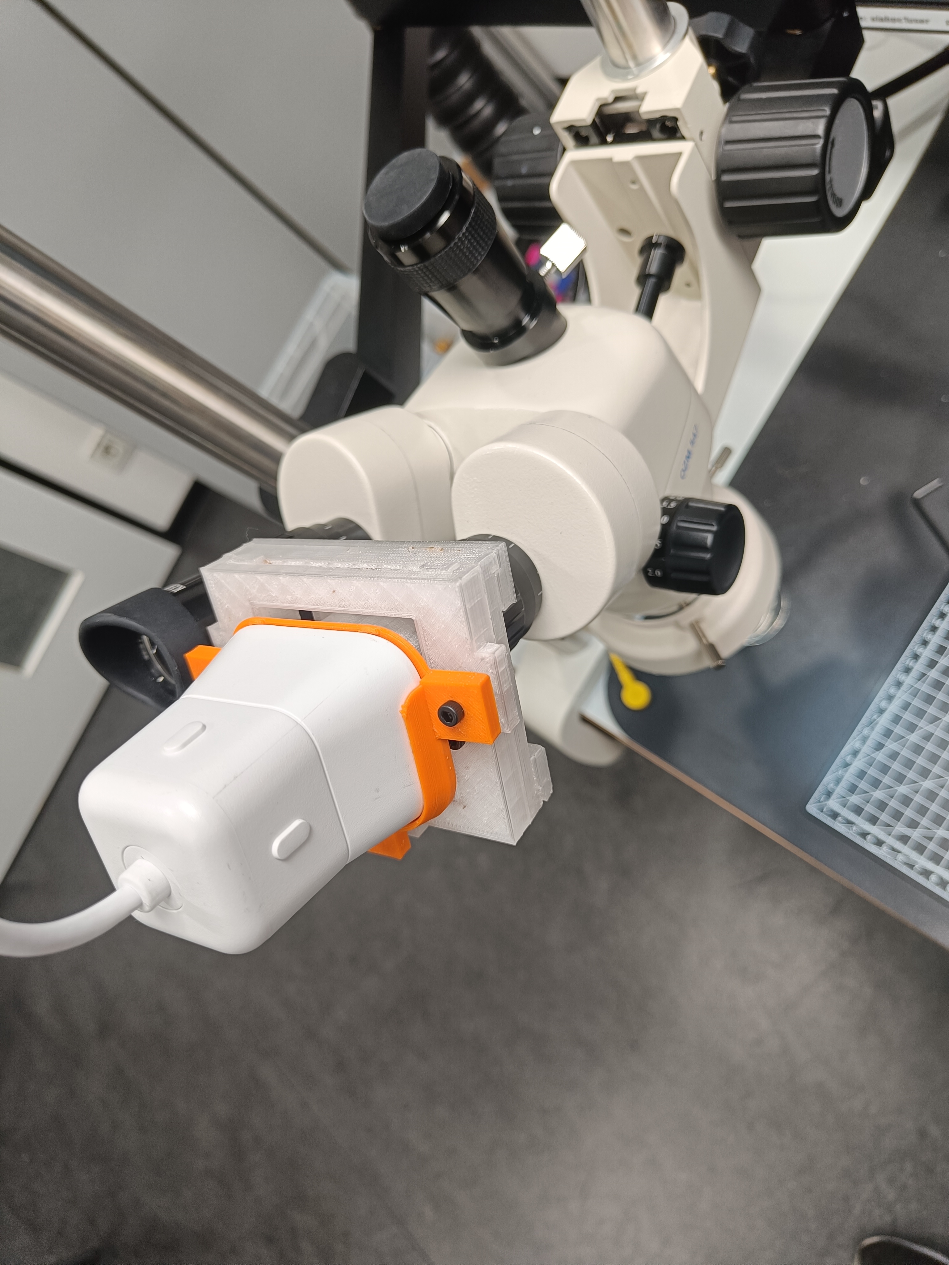 Microscope Webcam Holder