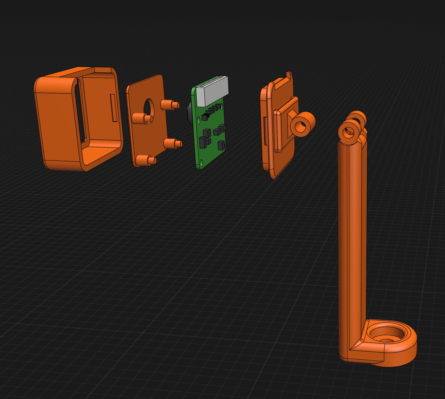 FT Raspberry Pi Camera mount par Fizzy | Téléchargez gratuitement un ...