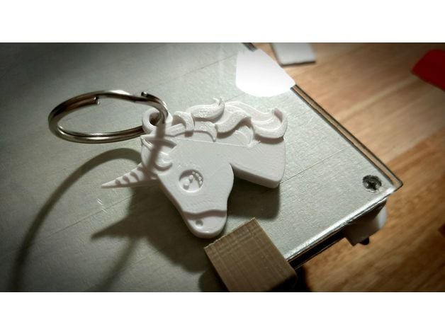 Unicorn Keychain