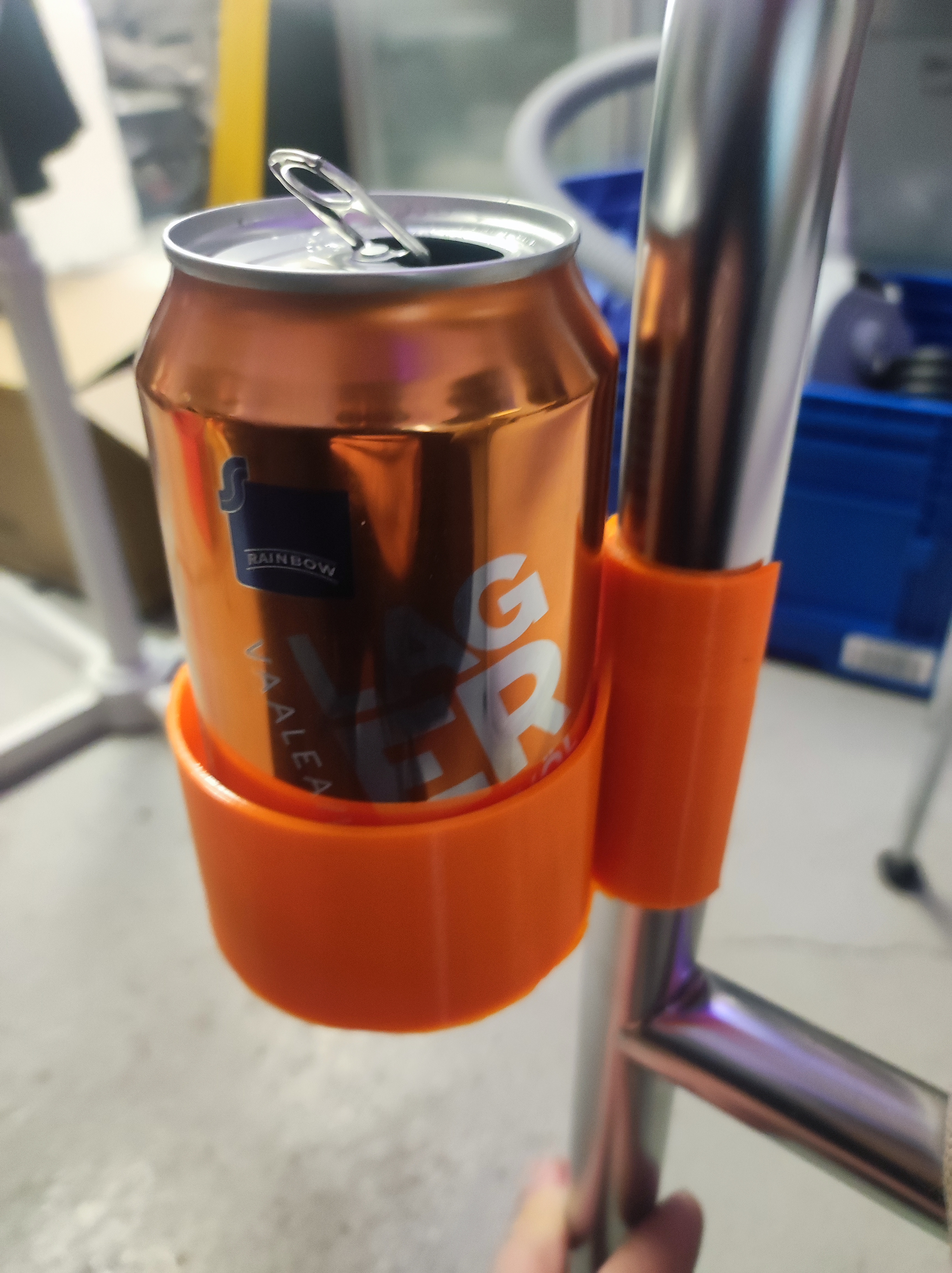 one inch tube beer can clip holder