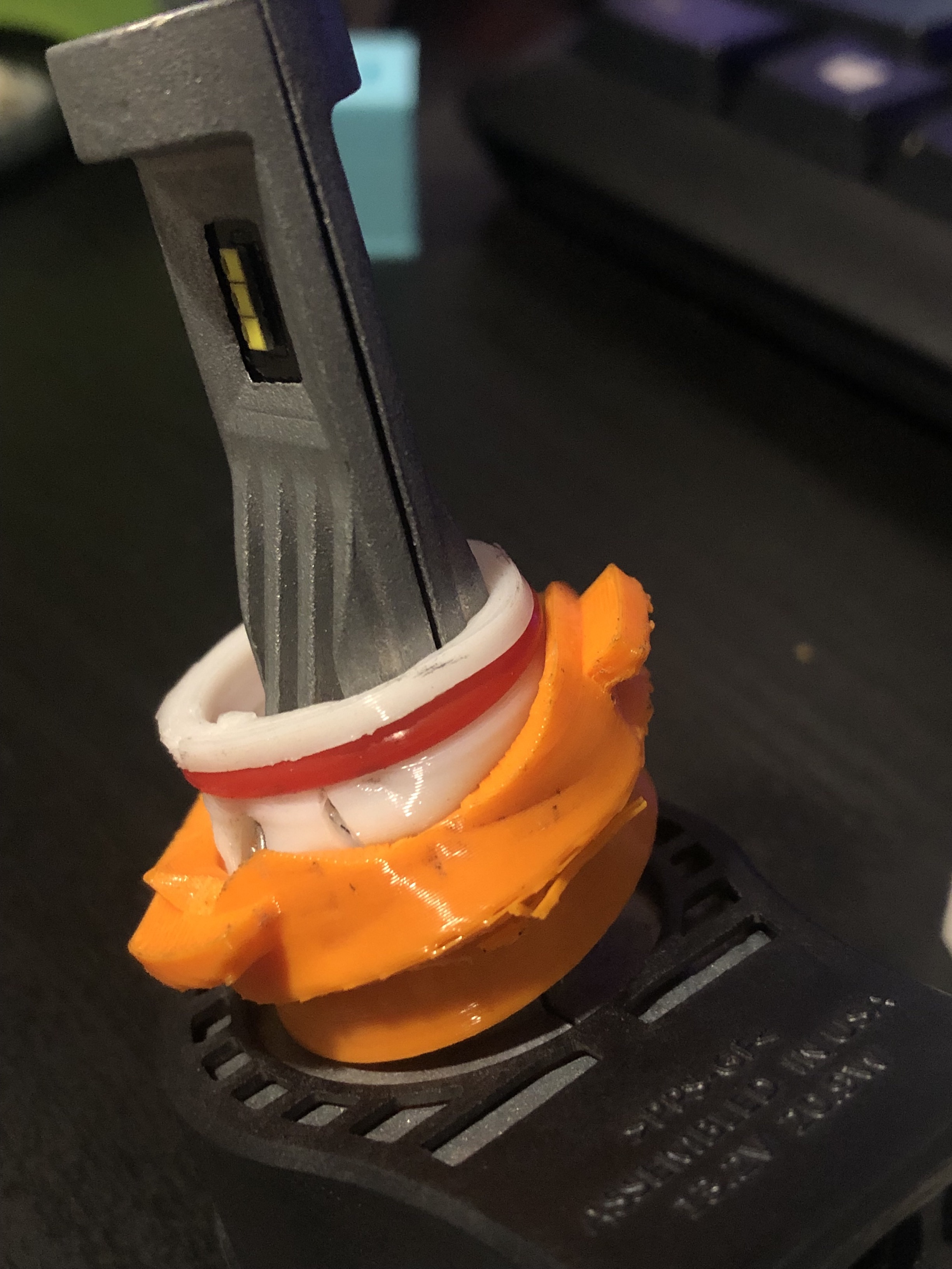 Diode Dynamics LED Locking ring and collar offset for 2015 Honda