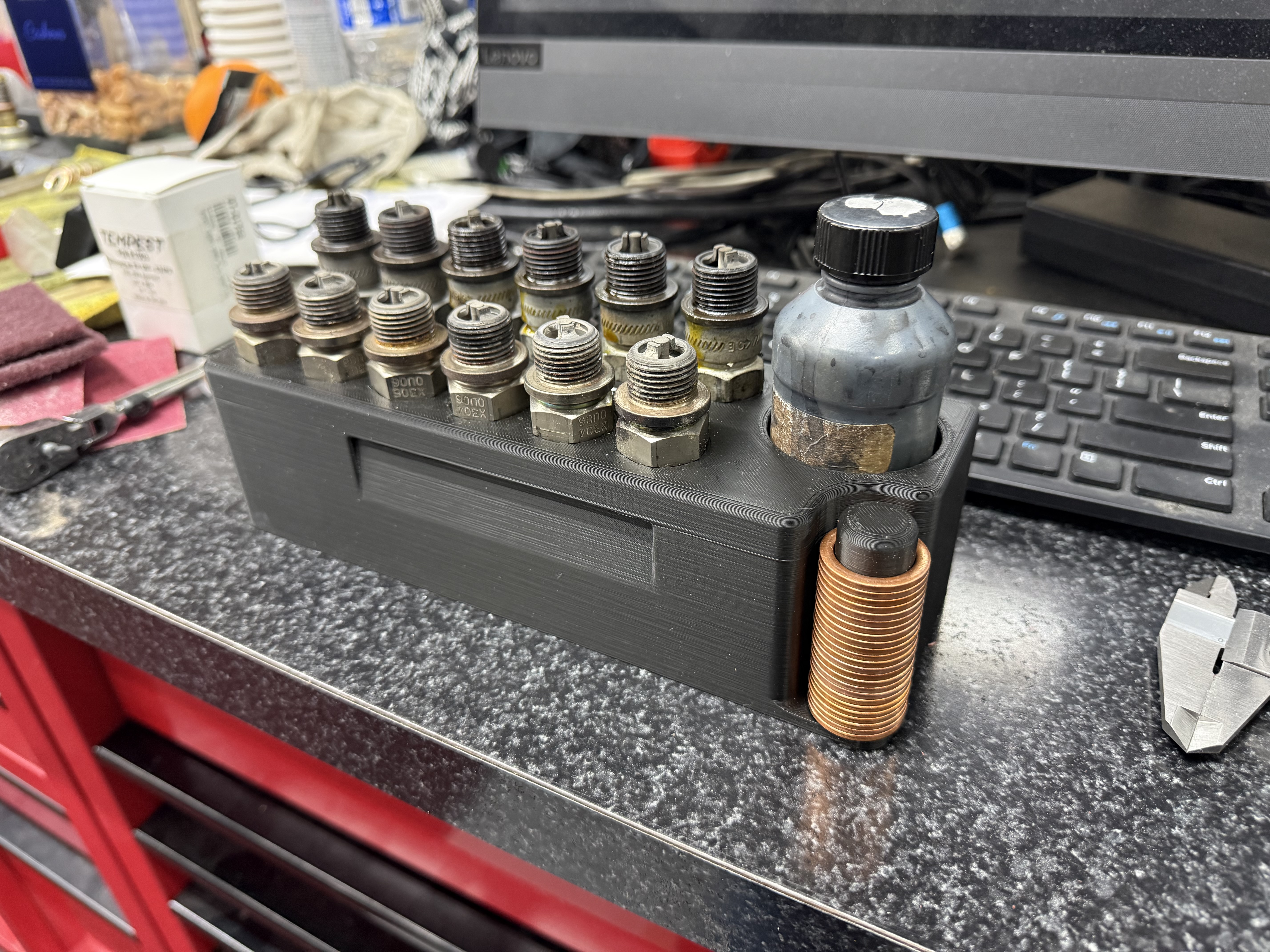 Aviation Spark Plug Tray