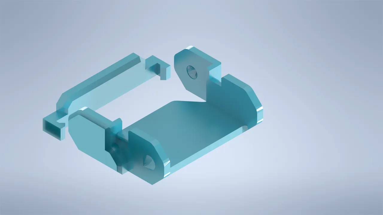 Support Clip for Cable Chain by Kosmos, Download free STL model