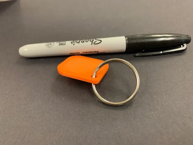 Captive NFC Keytag
