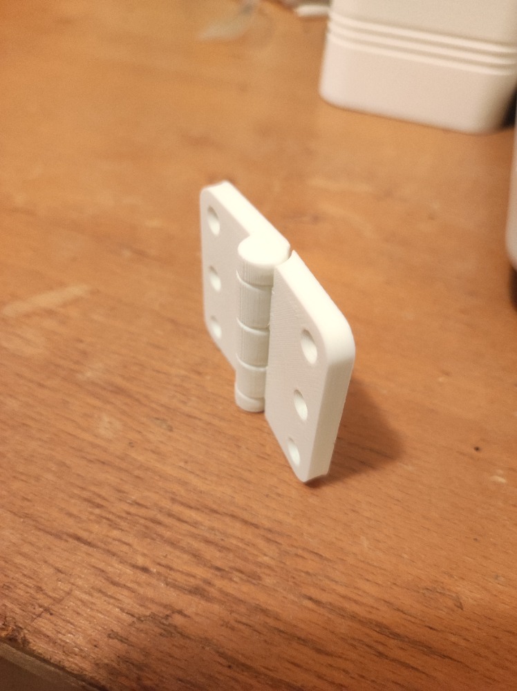 Hinge parametric 3D model by AdamB2