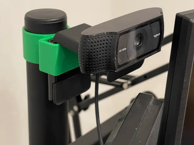 C920 Logitech webcam holder for monitor stand