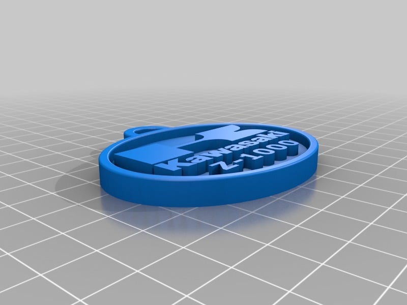 Kawasaki Z-1000 keychain