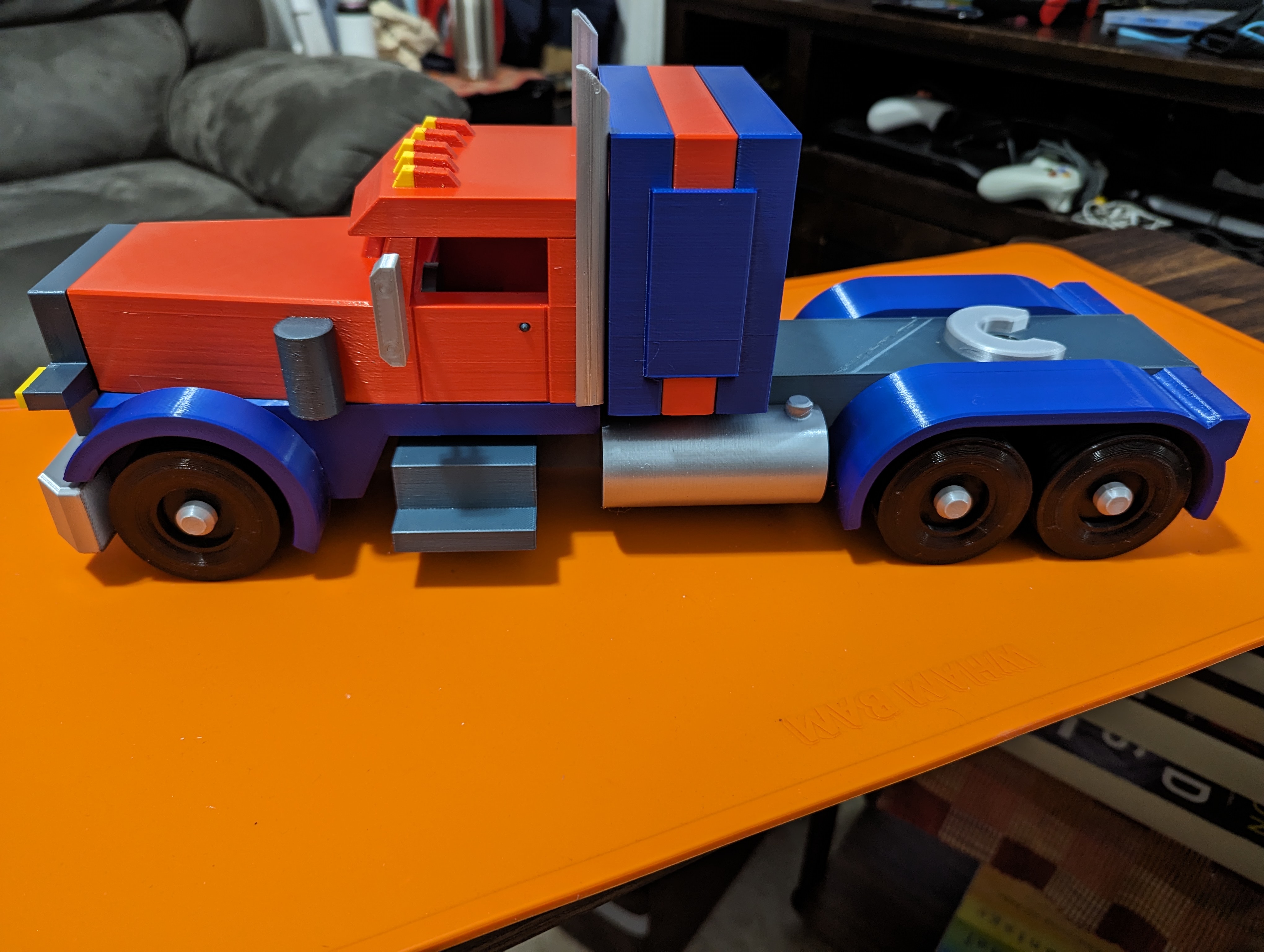 Semi Truck By Dsk001 Printables Store