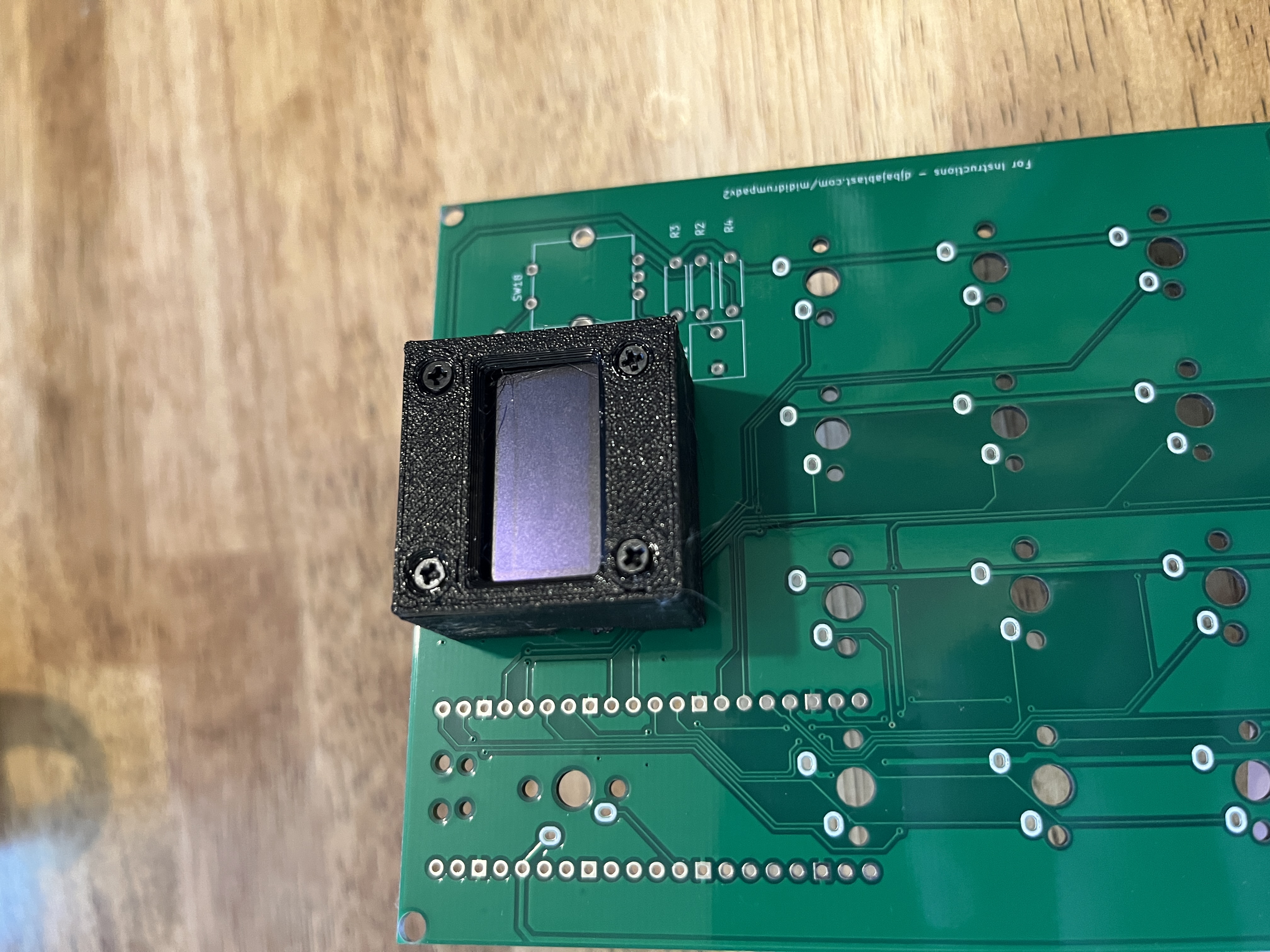 SSD1306 General Purpose PCB Mount / Spacer / Protector