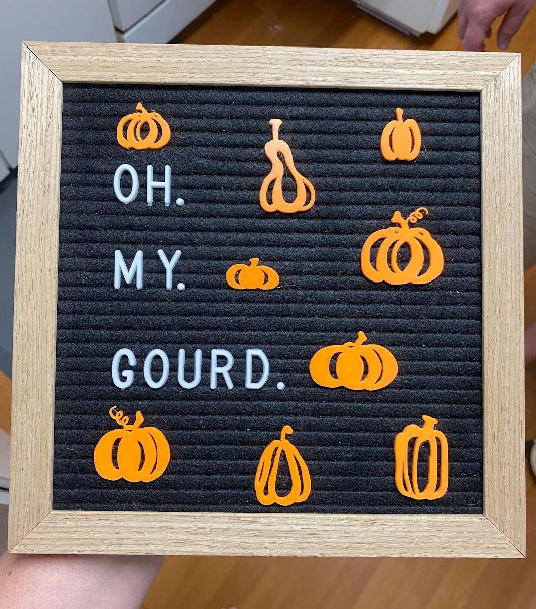 Letter Board Pumpkin Collection