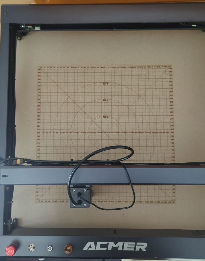 ACMER P2 laser engraver positioners