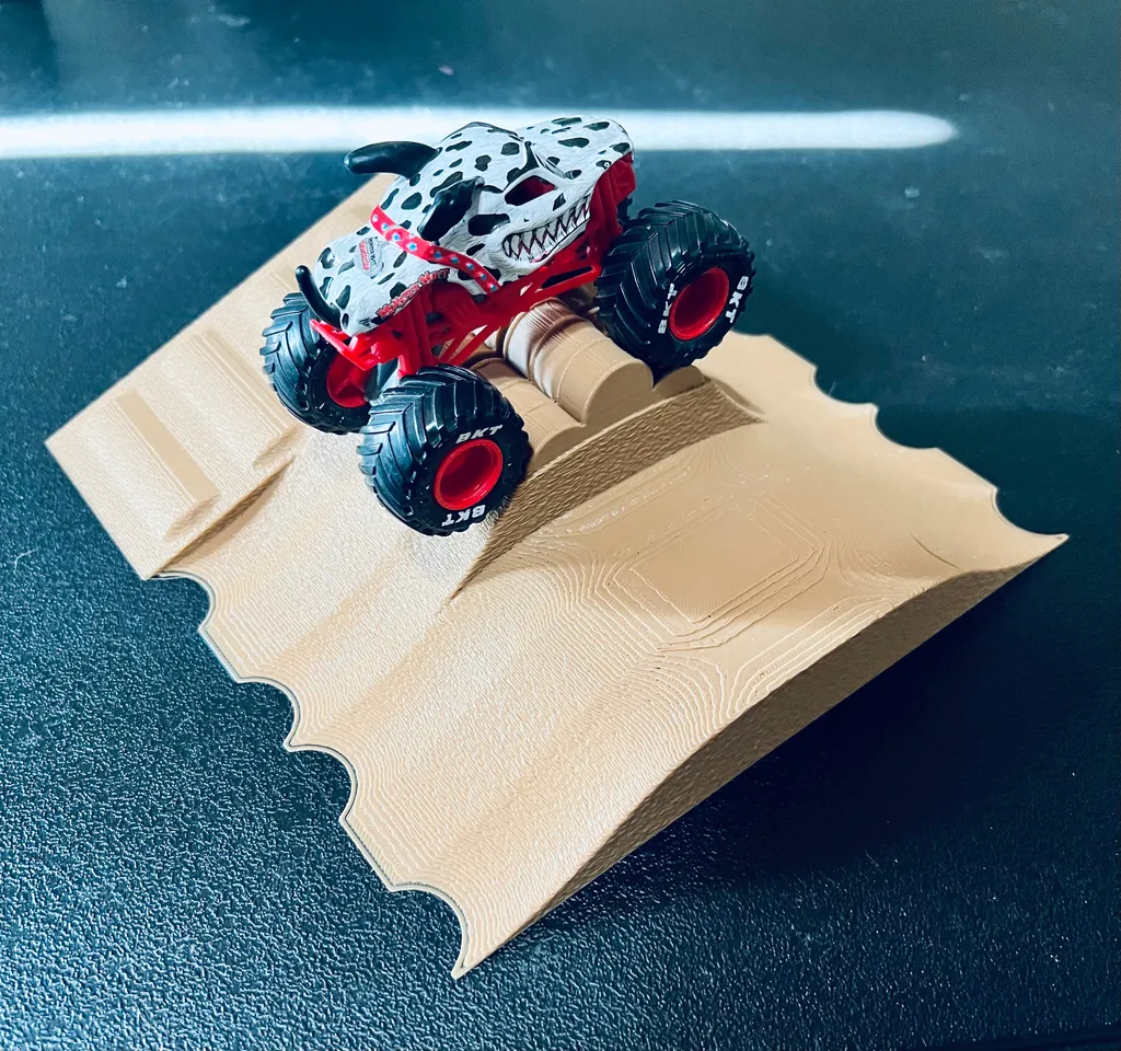 Monster truck ramp store toy