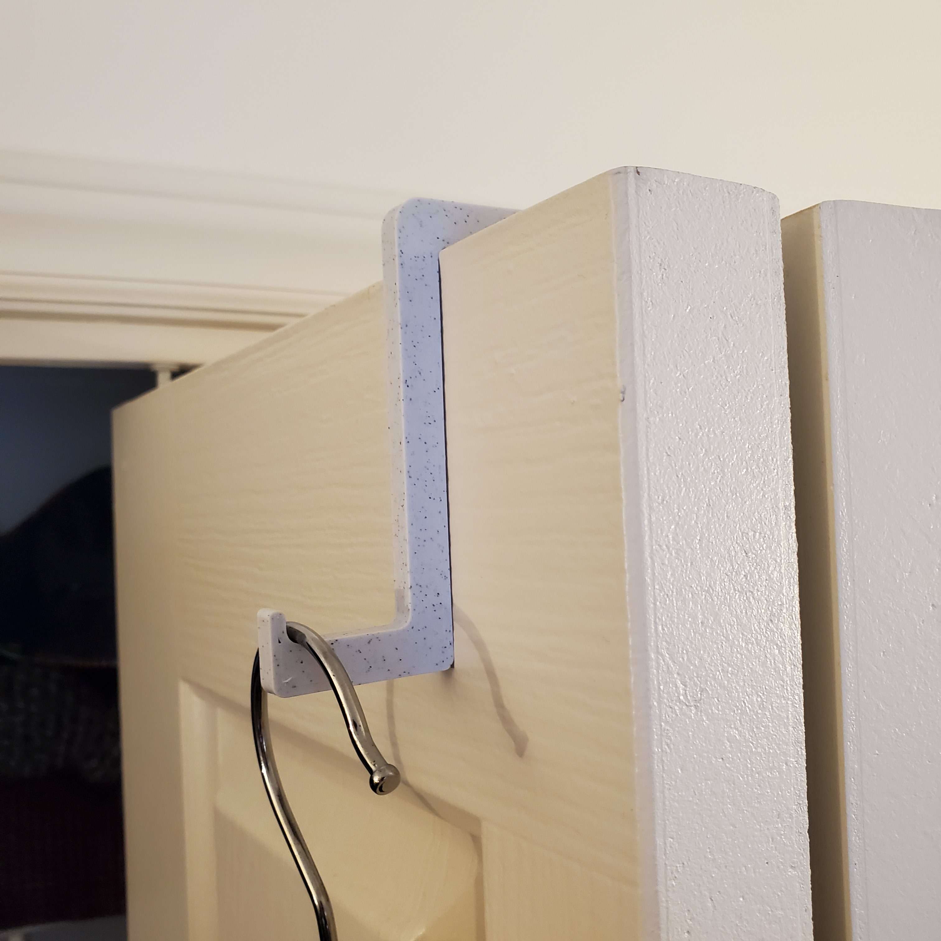 Simple Closet Door Hook by ChiefMasterEETH Download free STL model