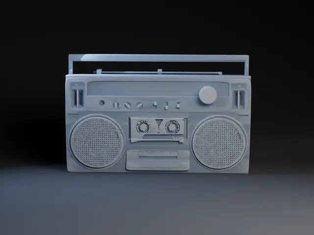 80s boom box