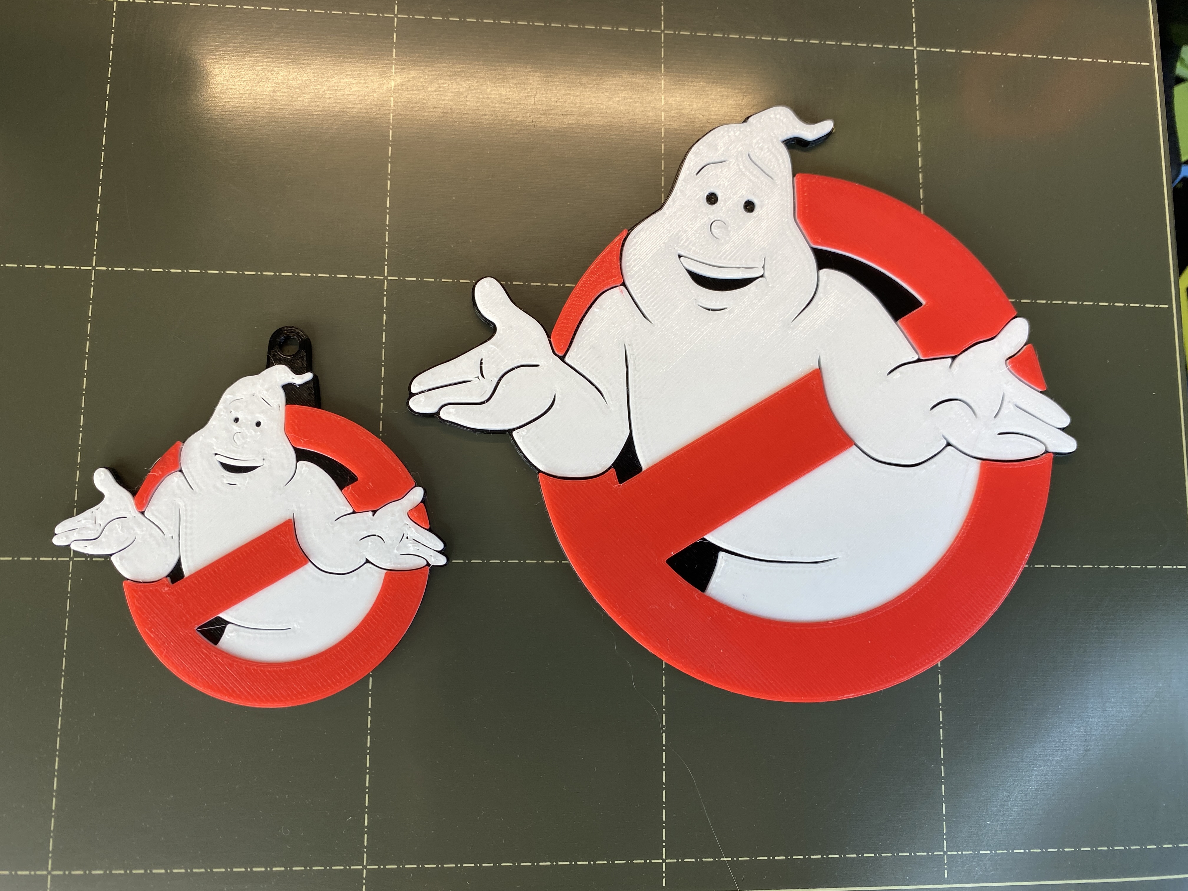 Real Ghostbusters Keychain & Coaster