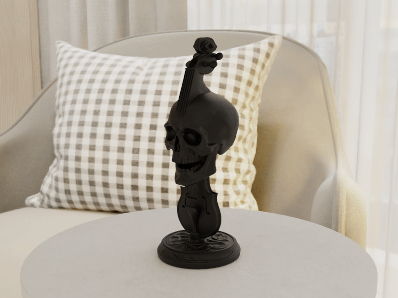 Violin Skull — miniatura 12