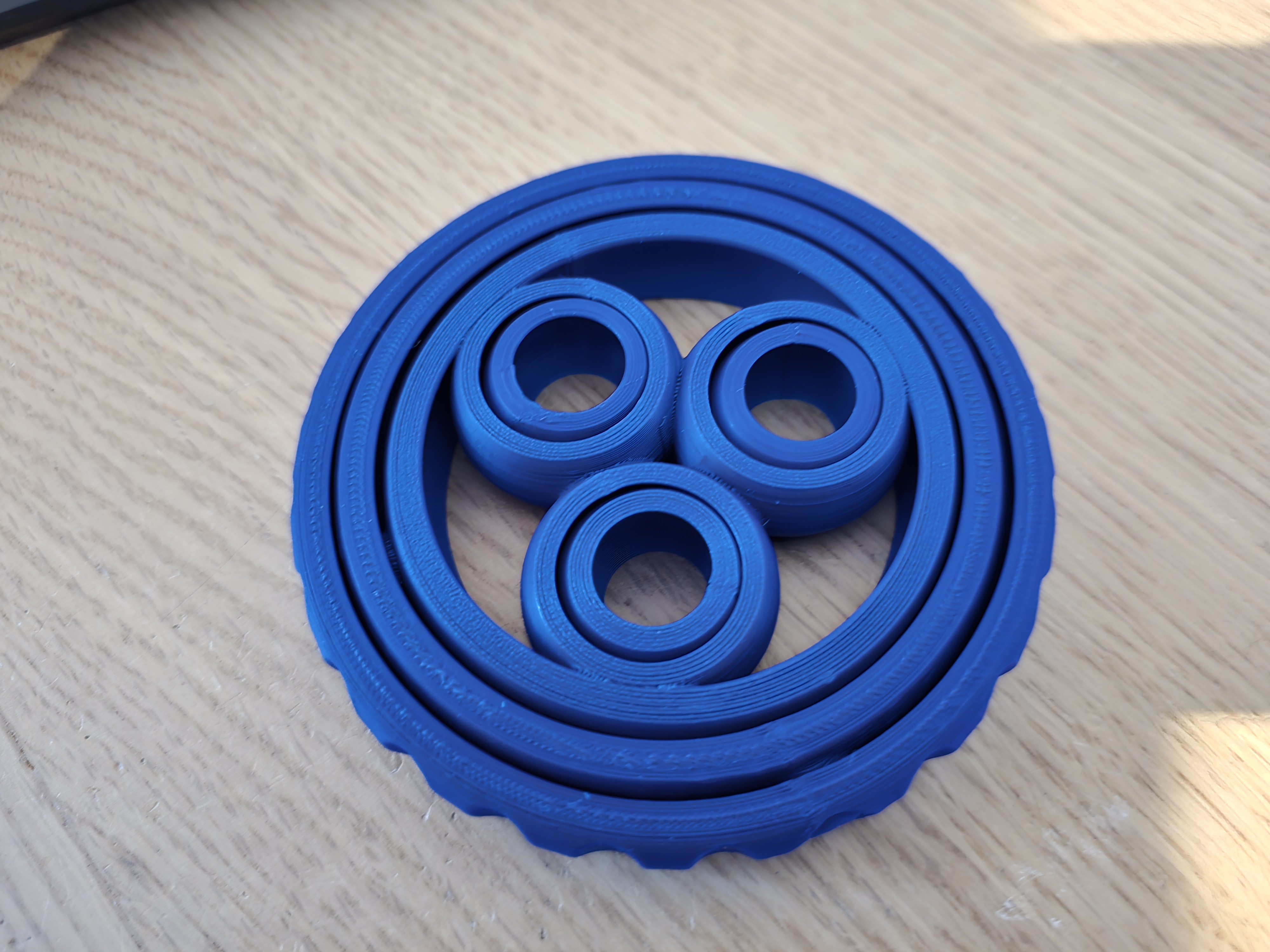 rotierende Ringe